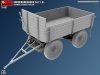 MiniArt 35487 Sonderanhanger 0st 1,5T. German Cargo Trailer 1/35